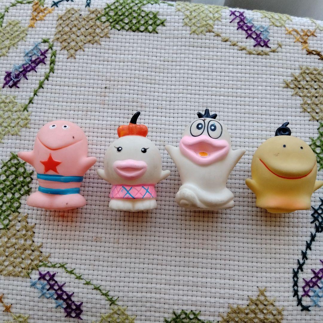 藤子不二雄　昭和レトロ　オバケのＱ太郎　フィギュア　指人形