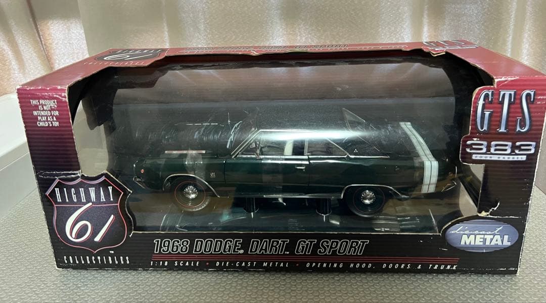 ミニカー Highway61 1968 Dodge Dart GT SPORT