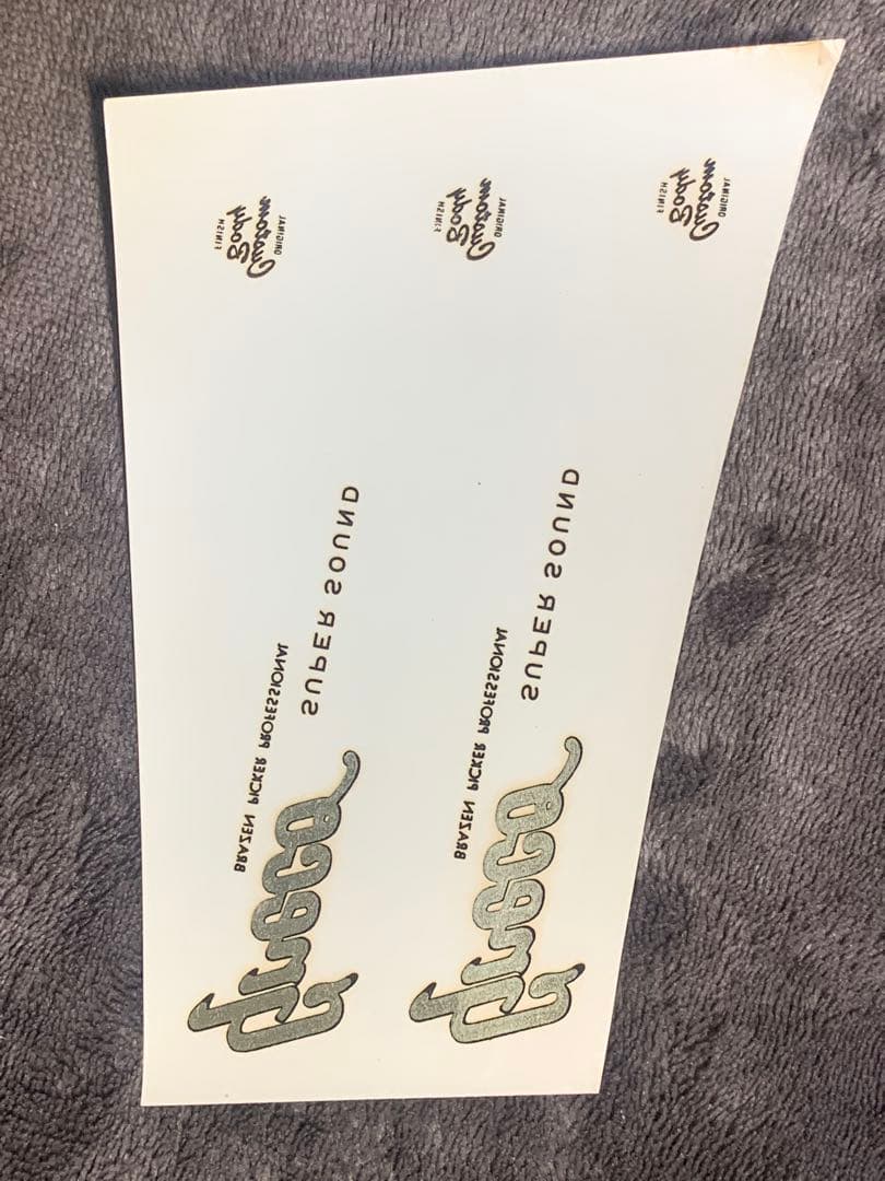 Greco SUPER SOUND 補修用デカール