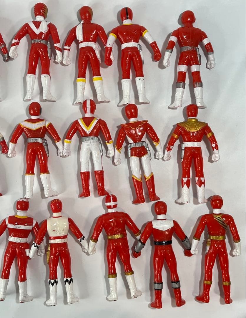 スーパー戦隊シリーズ 25戦隊レッドヒーロー大集合 ソフビセット 2001