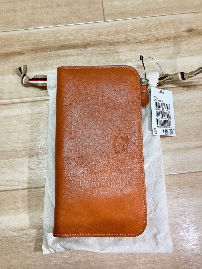 IL BISONTE キャメル レザー 長財布