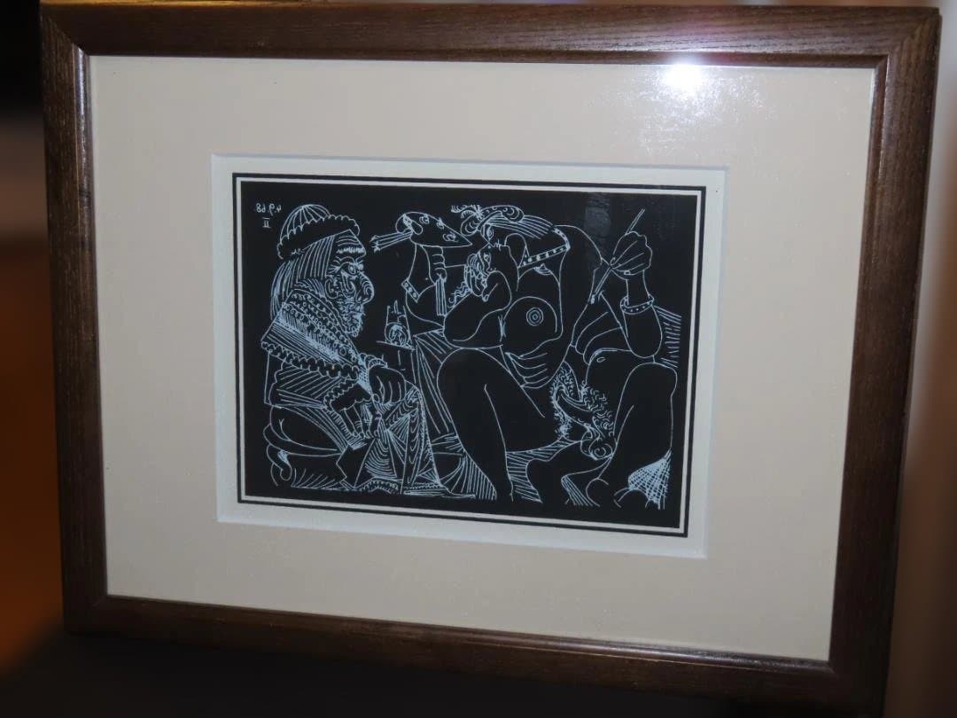 2 パブロ・ピカソ　347シリーズ アート作品　サイン・edition無し パブロ・ピカソ 347シリーズ No.54 | 絵画など美術品の販売と買取