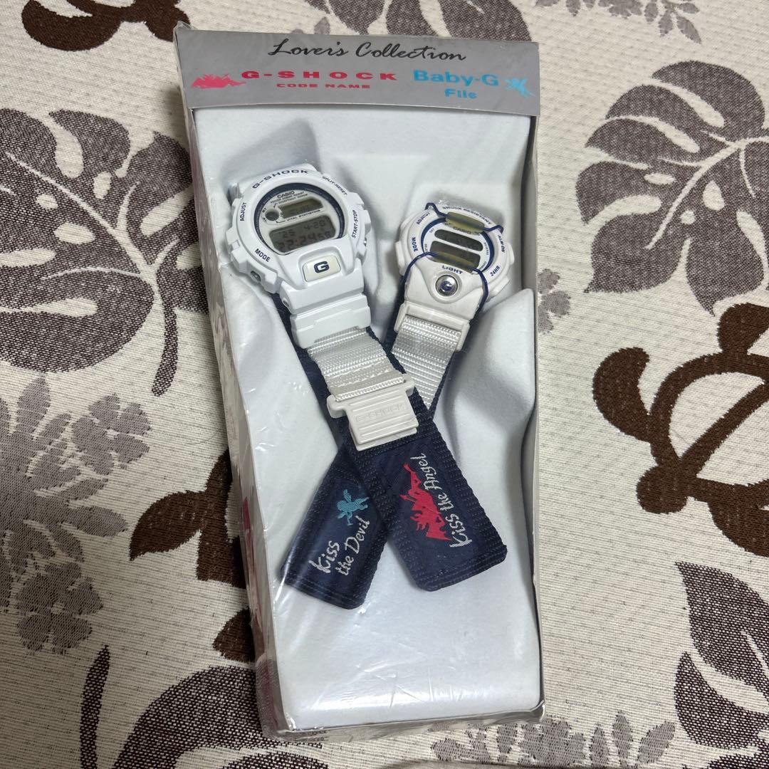 G-SHOCK Baby-G Lover's Collection 未使用稼動品 G-SHOCK & Baby-G 1997年 G Presents Lovers Collection 未使用 カシオ