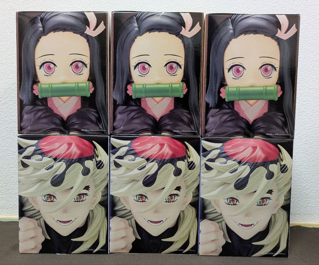 鬼滅の刃 HYOKOFIG 竈門禰豆子 童磨 フィギュア6体セット - メルカリ