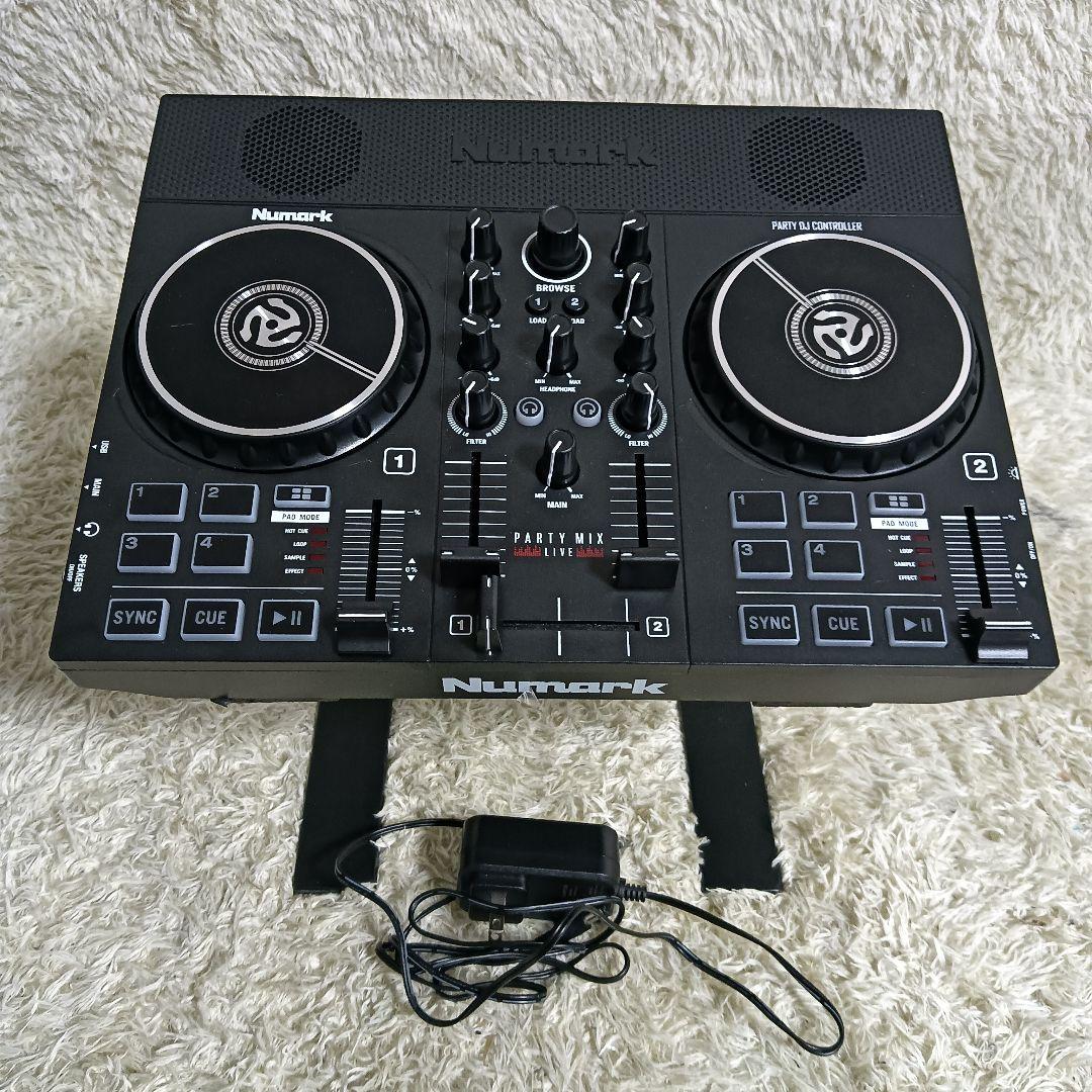 Numark PARTY MIX LIVE 台付き DJコントローラー