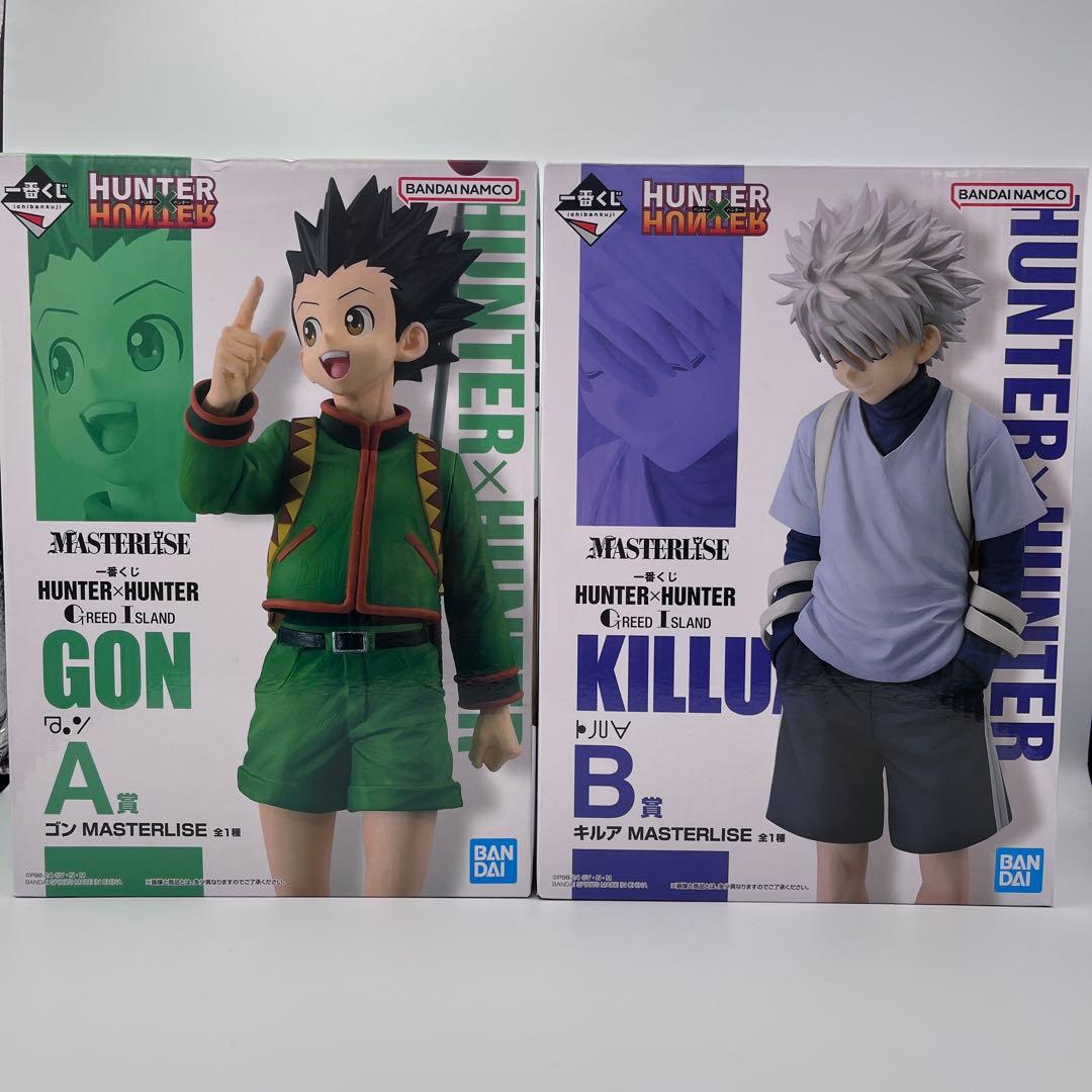 新品未開封 一番くじ HUNTER×HUNTER ゴン キルア A賞 B賞