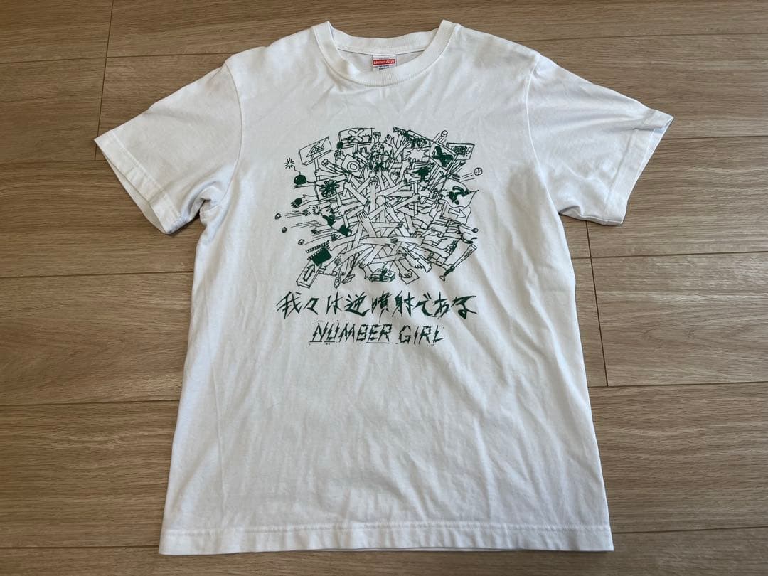 NUMBER GIRL ナンバーガール ツアーTシャツ - メルカリ