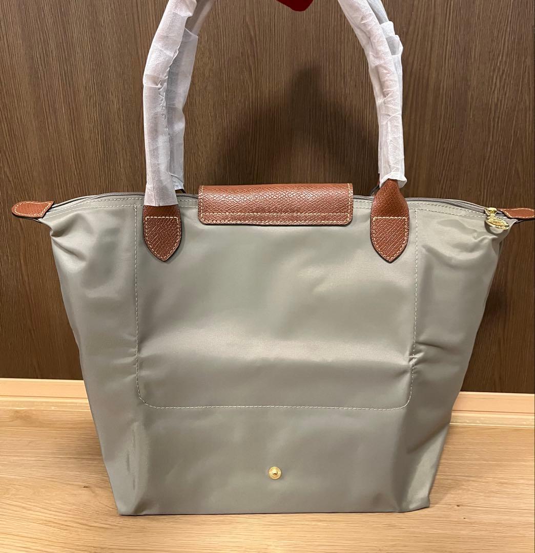 ロンシャンLONGCHAMP トートバッグ 新品 Lサイズ 肩掛け グレー