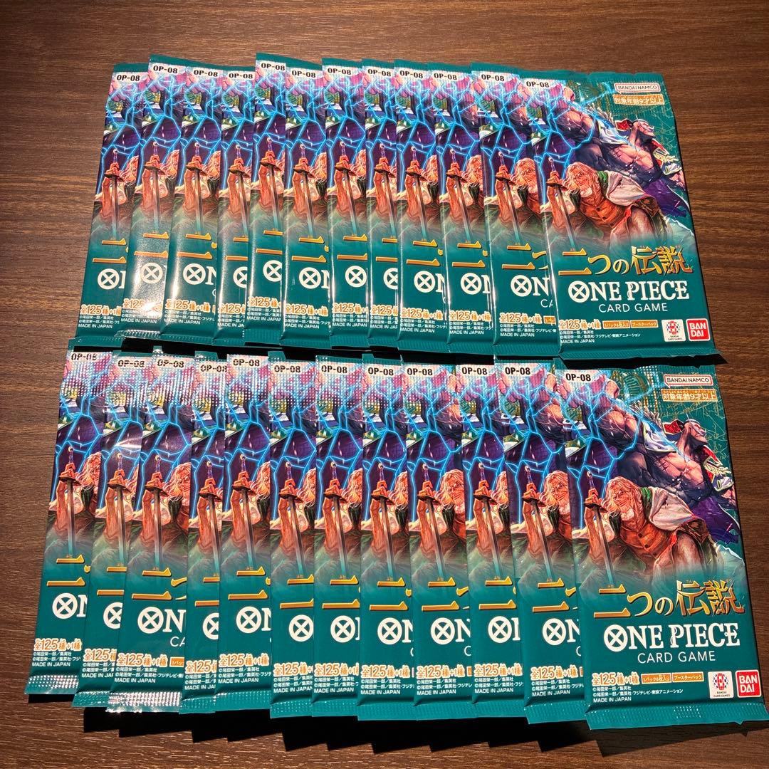 ONE PIECE カード 二つの伝説 1BOX分 24パック - メルカリ