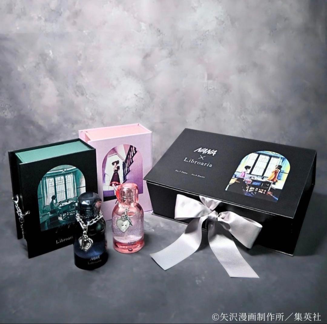 Libroaria NANA コラボ　オードパルファン 出版社生まれの香水が漫画「NANA」とコラボ、2人のヒロインイメージの
