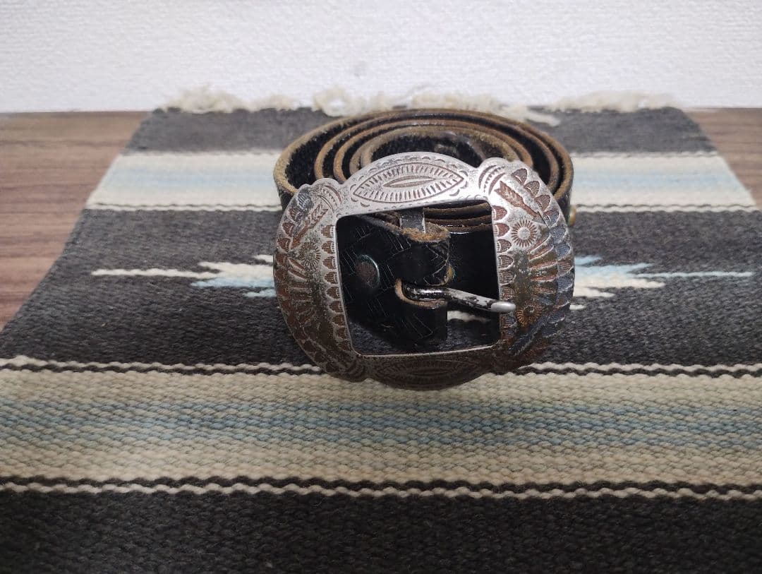 RRL ヴィンテージ　スタッズ　ベルト　ナバホ　ラルフローレン