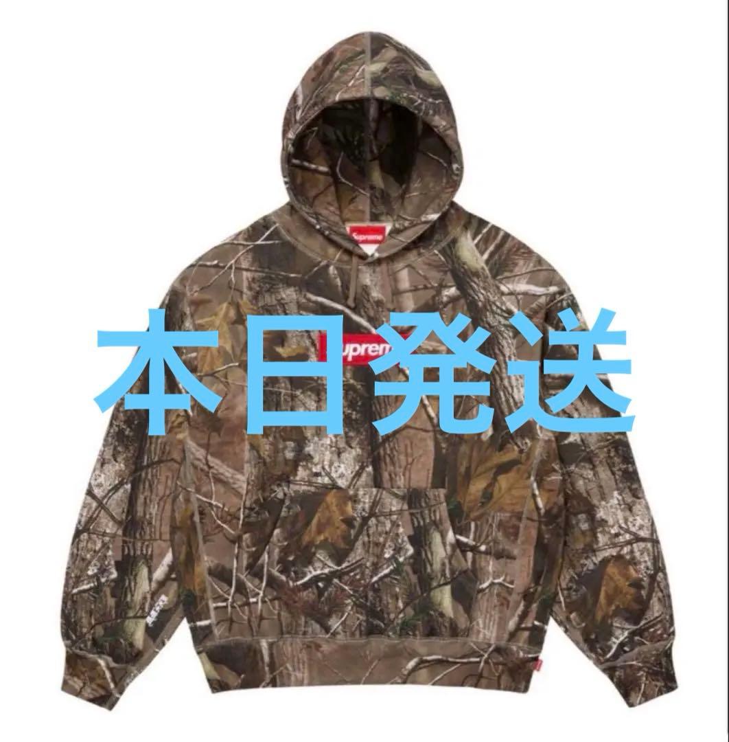 トップス Supreme Box Logo Hooded Realtree Camo S
