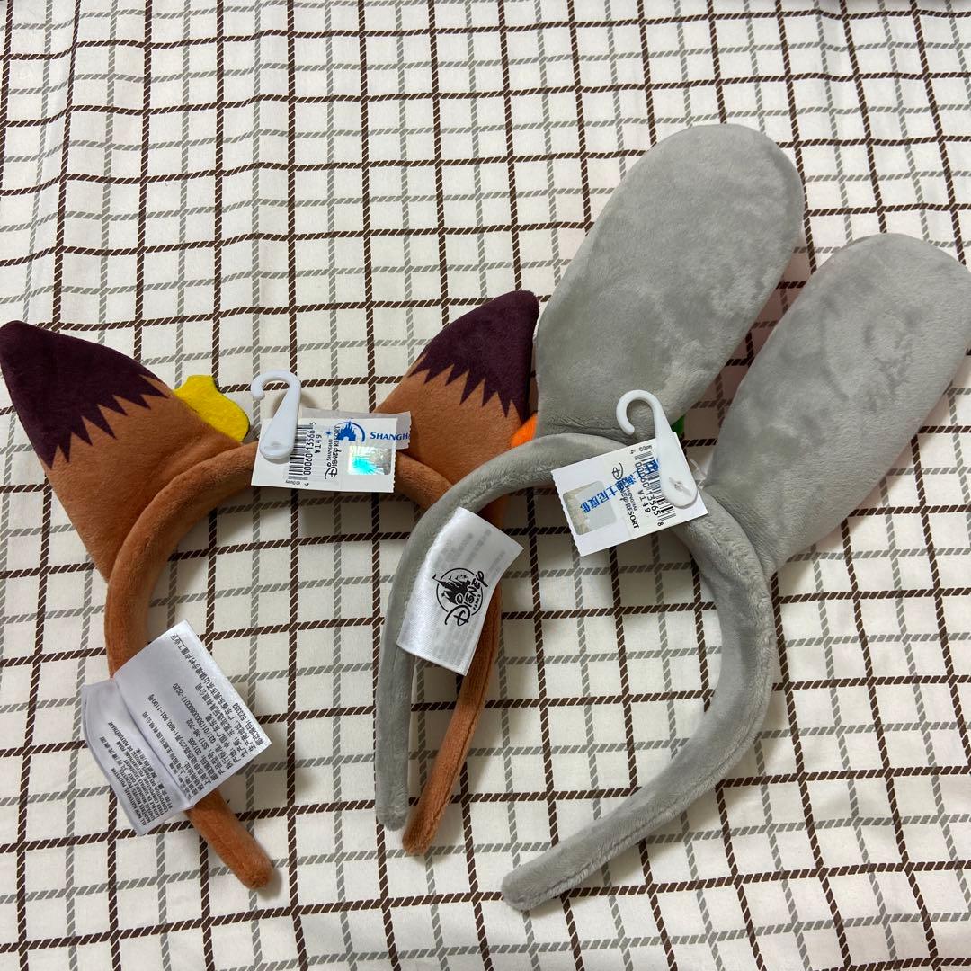ズートピア カチューシャ 香港ディズニー ジュディ ニック - メルカリ