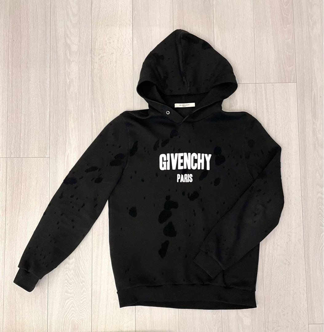 GIVENCHY (ジバンシー) デストロイ パーカー フーディー