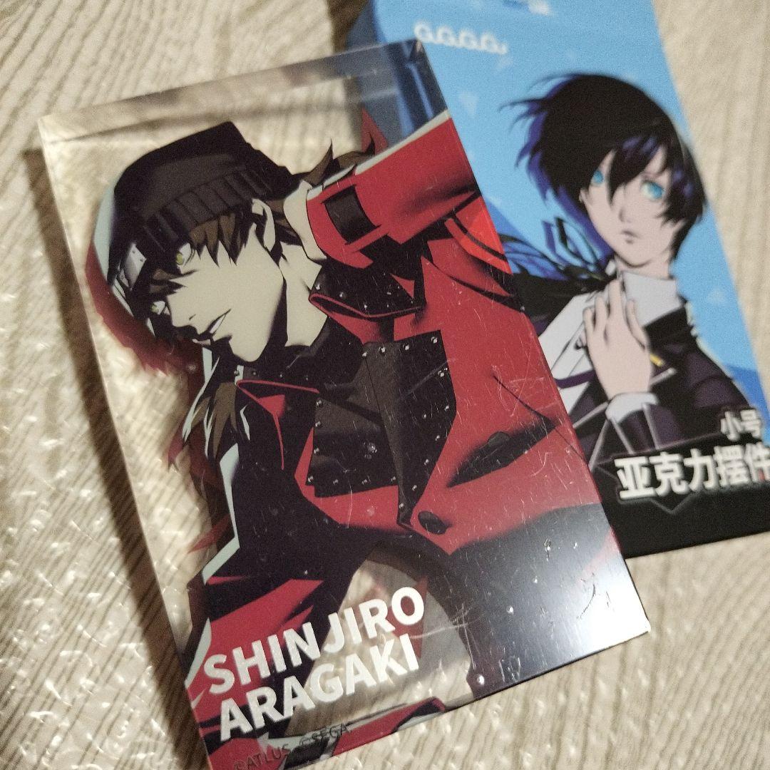 ペルソナ3 リロードpersona 3 P3R アクリルブロック 荒垣真次郎 - メルカリ