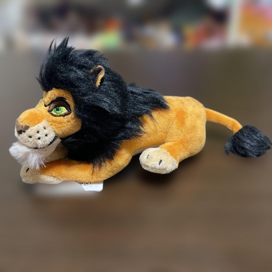 ライオンキング30周年⭐︎スカーぬいぐるみキーホルダー - メルカリ