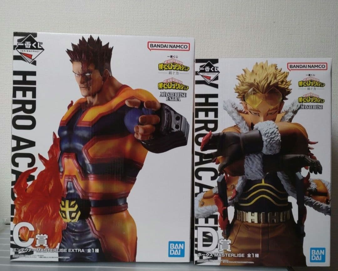 一番くじ 僕のヒーローアカデミア ホークス エンデヴァー 2体セット