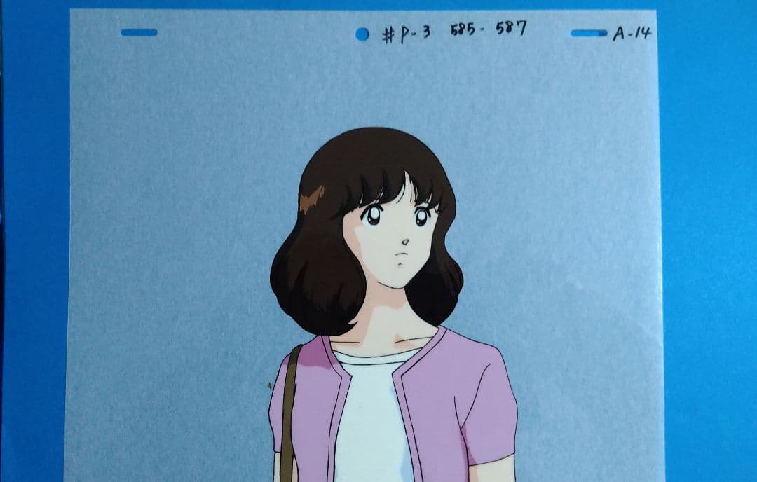 【処分特価！】『タッチ あれから君は・・・』セル画&原画(浅倉南・上杉達也)