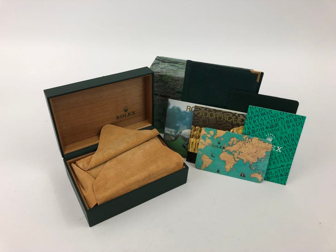 C*須様 ロレックス　空き箱　外箱　内箱　小冊子　手帳カバー　カードケース　カレ