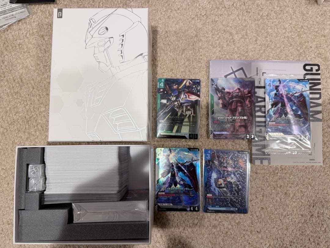 ガンダムカードゲーム　シャアザクR+ パラレル　BOX一式