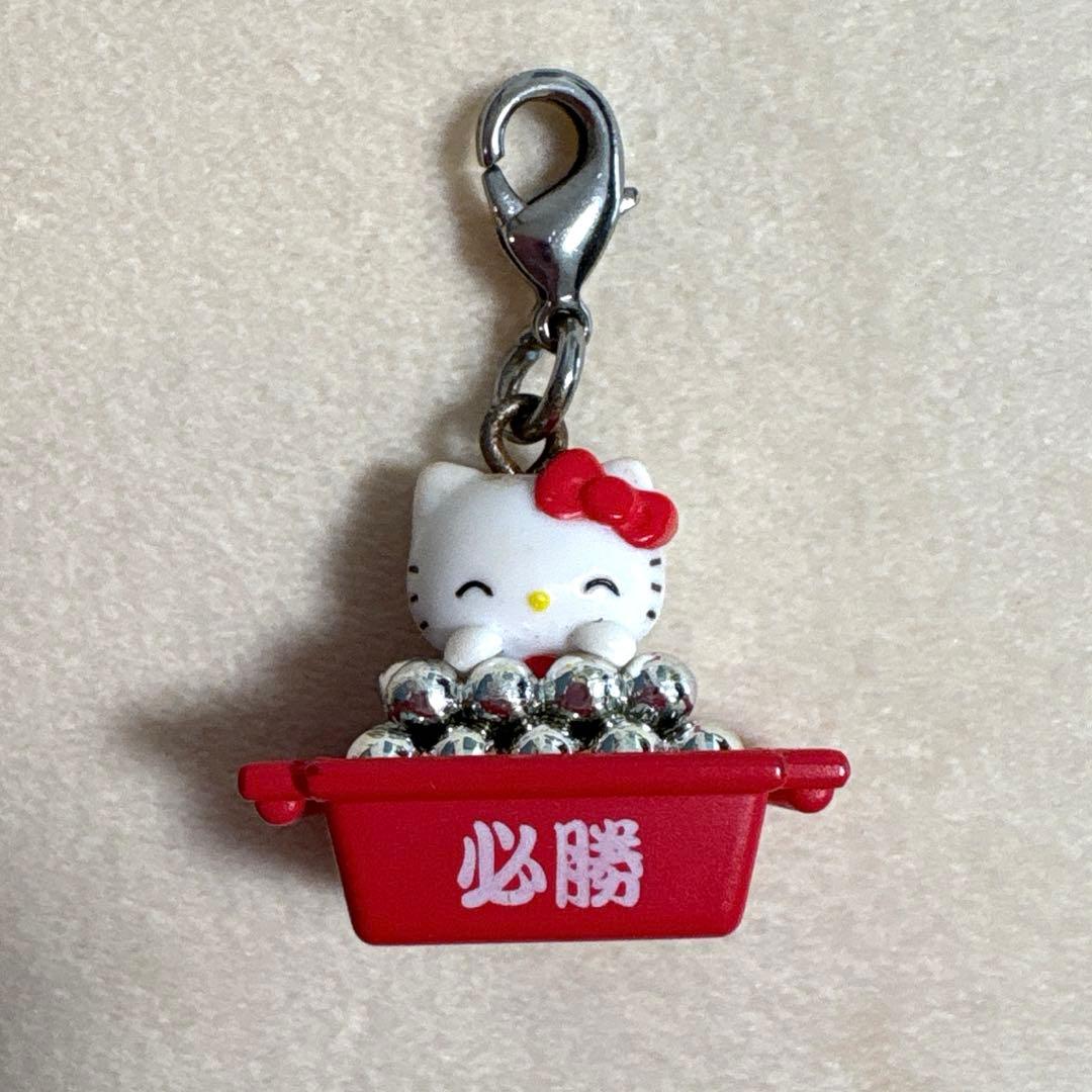 ご当地キティ 開運招福 パチンコ ドル箱 ファスナーマスコット 2007年