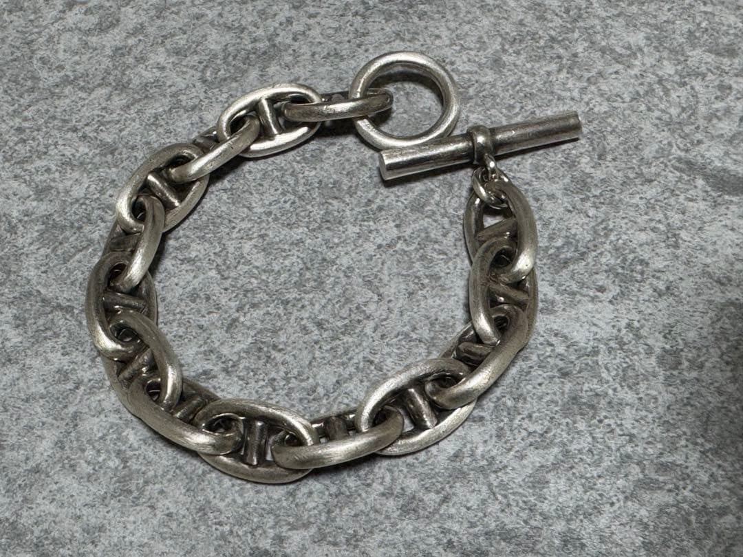 シルバー925アンカーチェーンブレスレット
