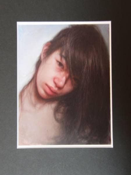 本木　ひかり、閉ざすものはない、希少画集画、高級新品額・額装付