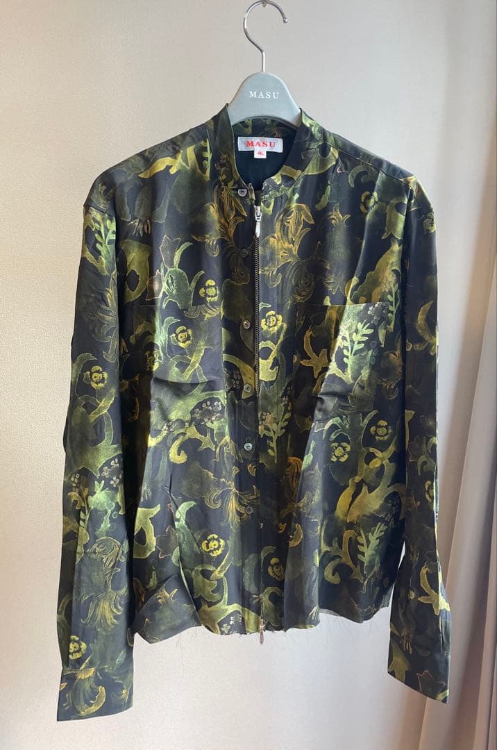トップス MASU 22SS GRANNY ZIP-UP SHIRTS 46