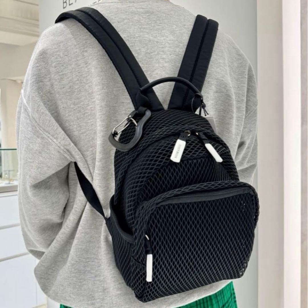 極美品】NOMADIS DAY PETIT メッシュ リュック バックパック - メルカリ
