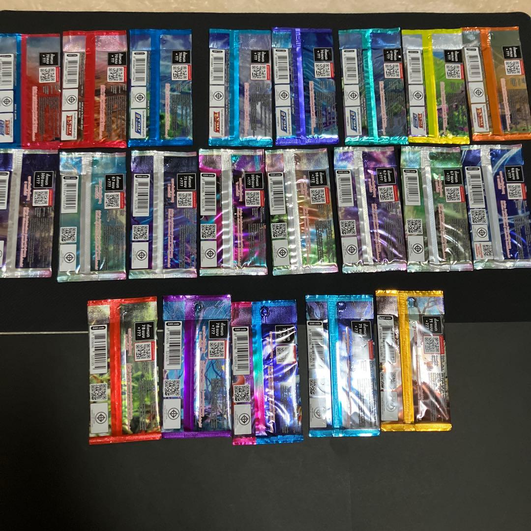 ポケモンカード 未開封 パック タイ語 セット ソード&シールド 海外版