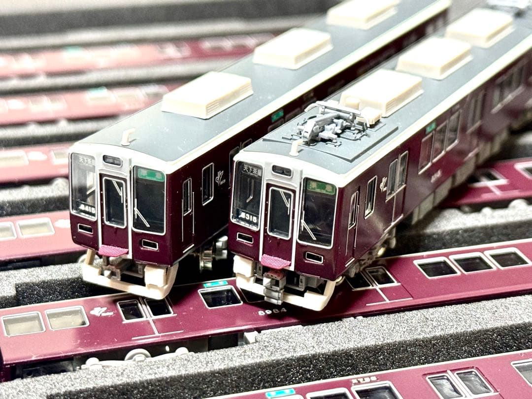 阪急京都線8300系 8315f 3次車 シングルアームパンタ車8両 Kano鉄道局 阪急8300系