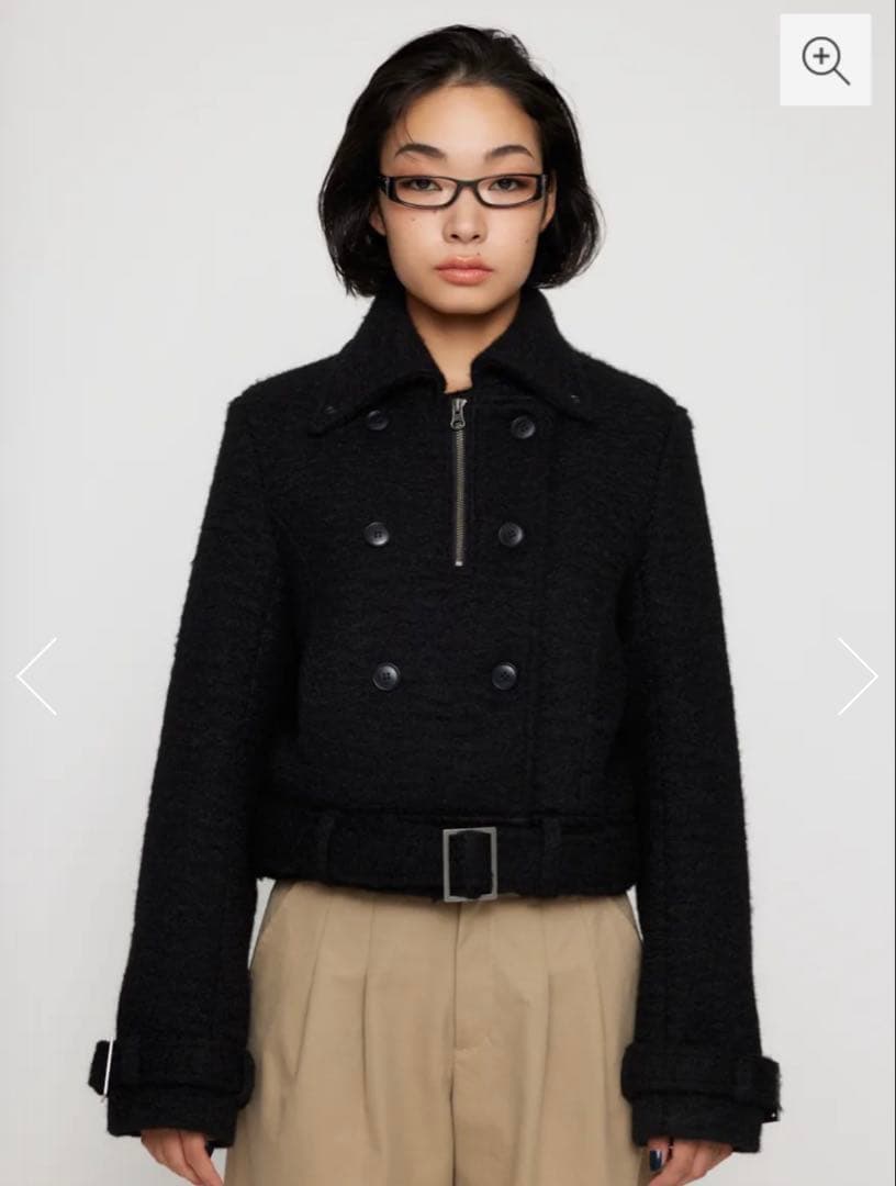 LAGUAGEM コートBLACK