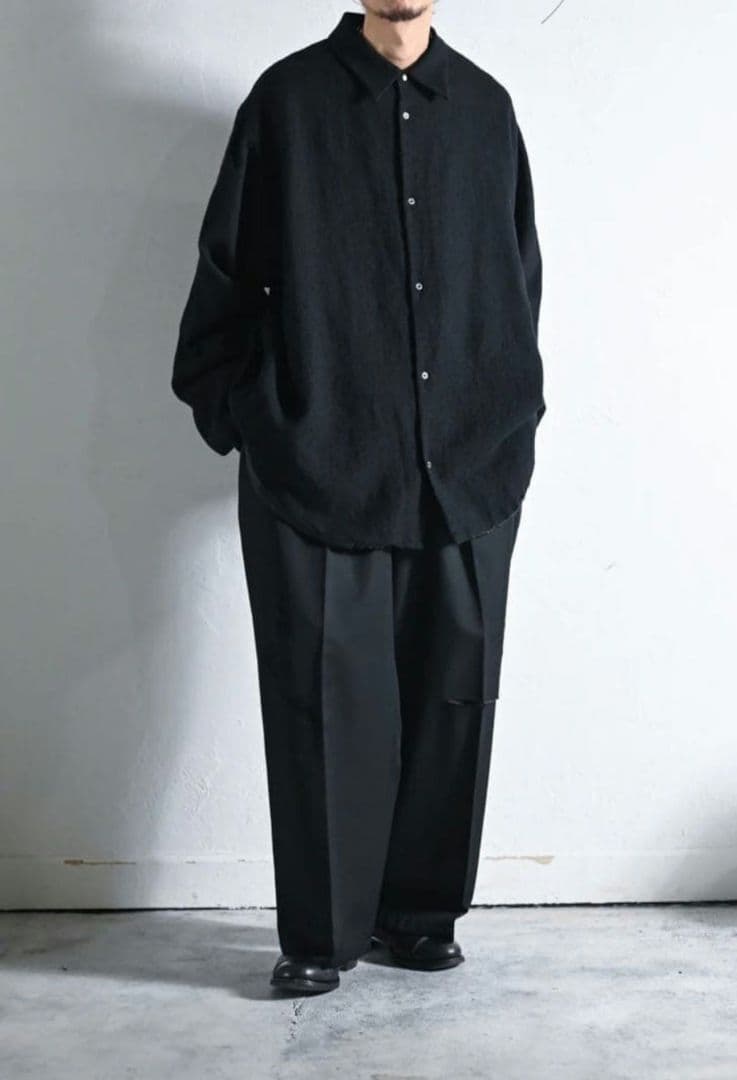 barbell object wool sh バーベルオブジェクト シャツ - メルカリ