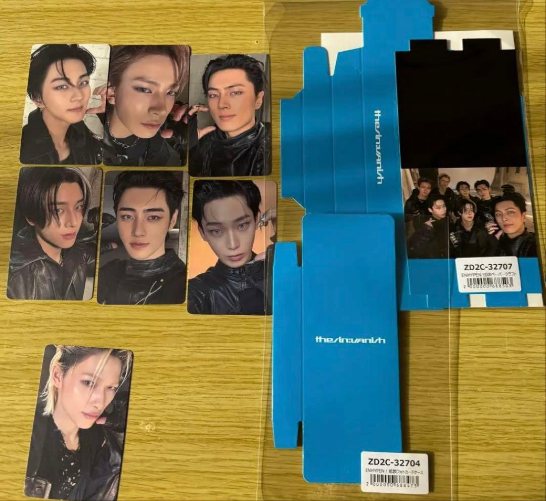 ENHYPEN THE SIN ユニバ 7形態 トレカ コンプ 特典付き - メルカリ