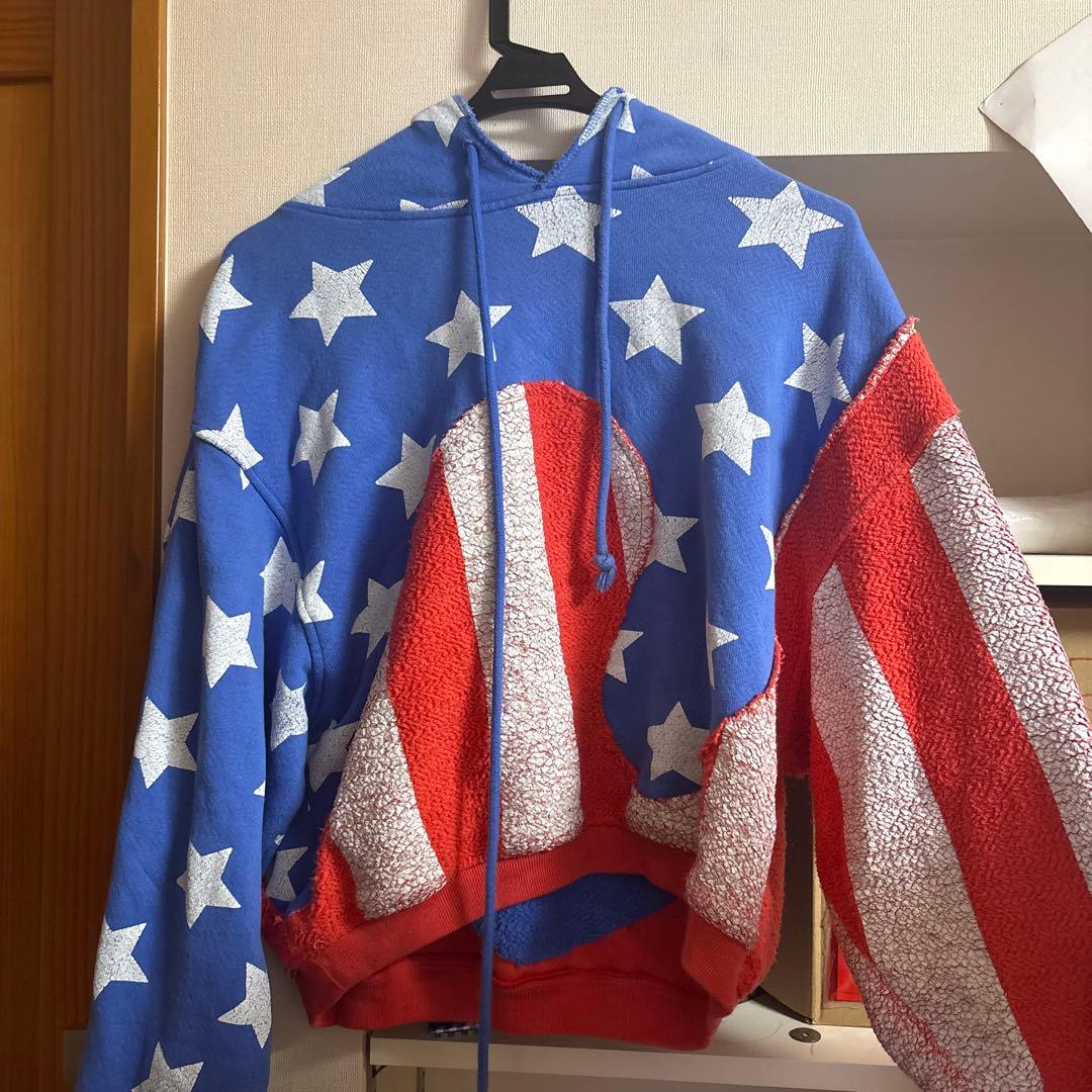 ERL アメリカ　パーカー　S