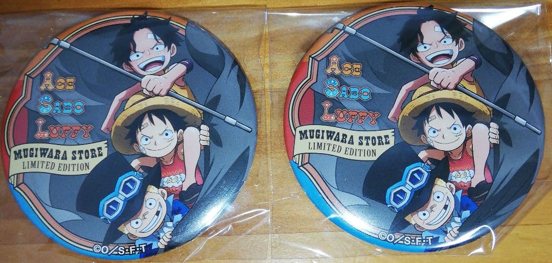 ASL】ワンピース 麦わらストア 限定 第26弾 輩 缶バッジ サバイバルの