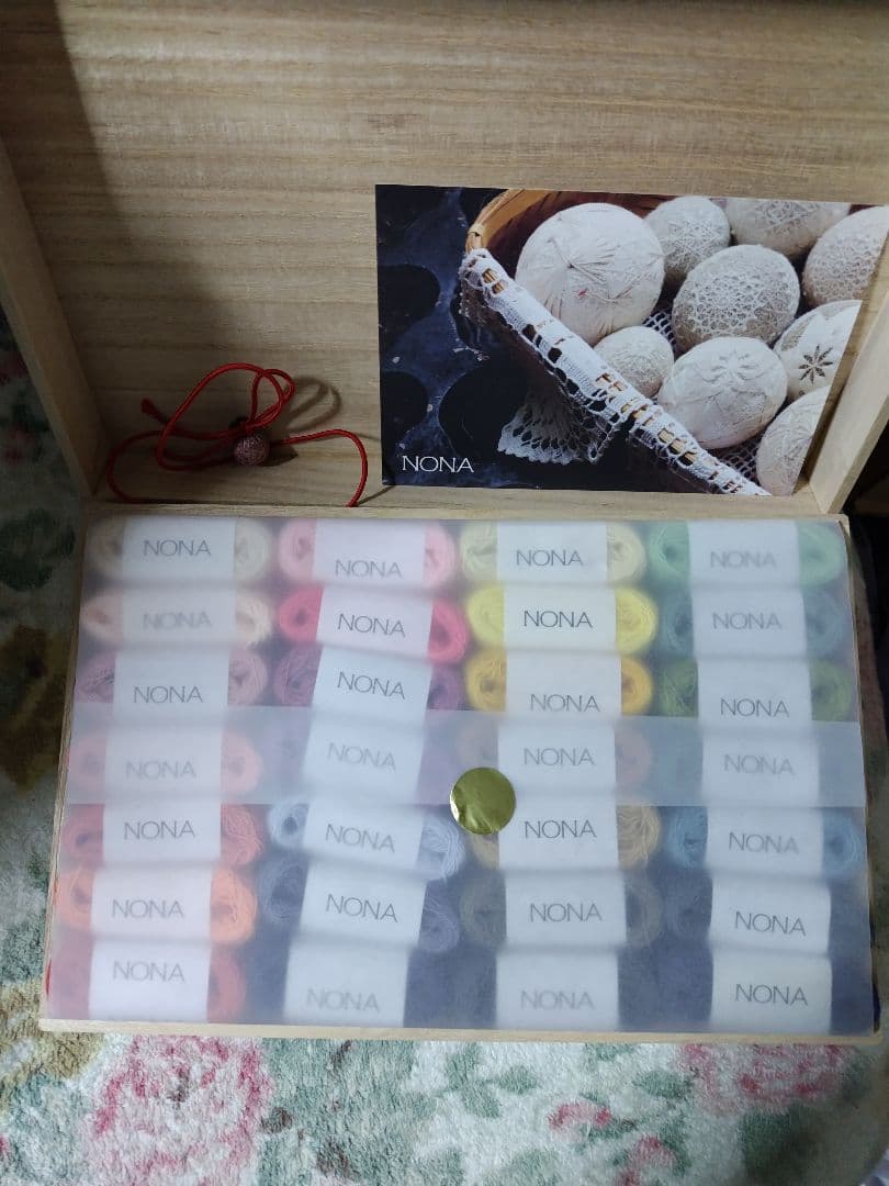 NONA 多色糸セット ポストカード付き