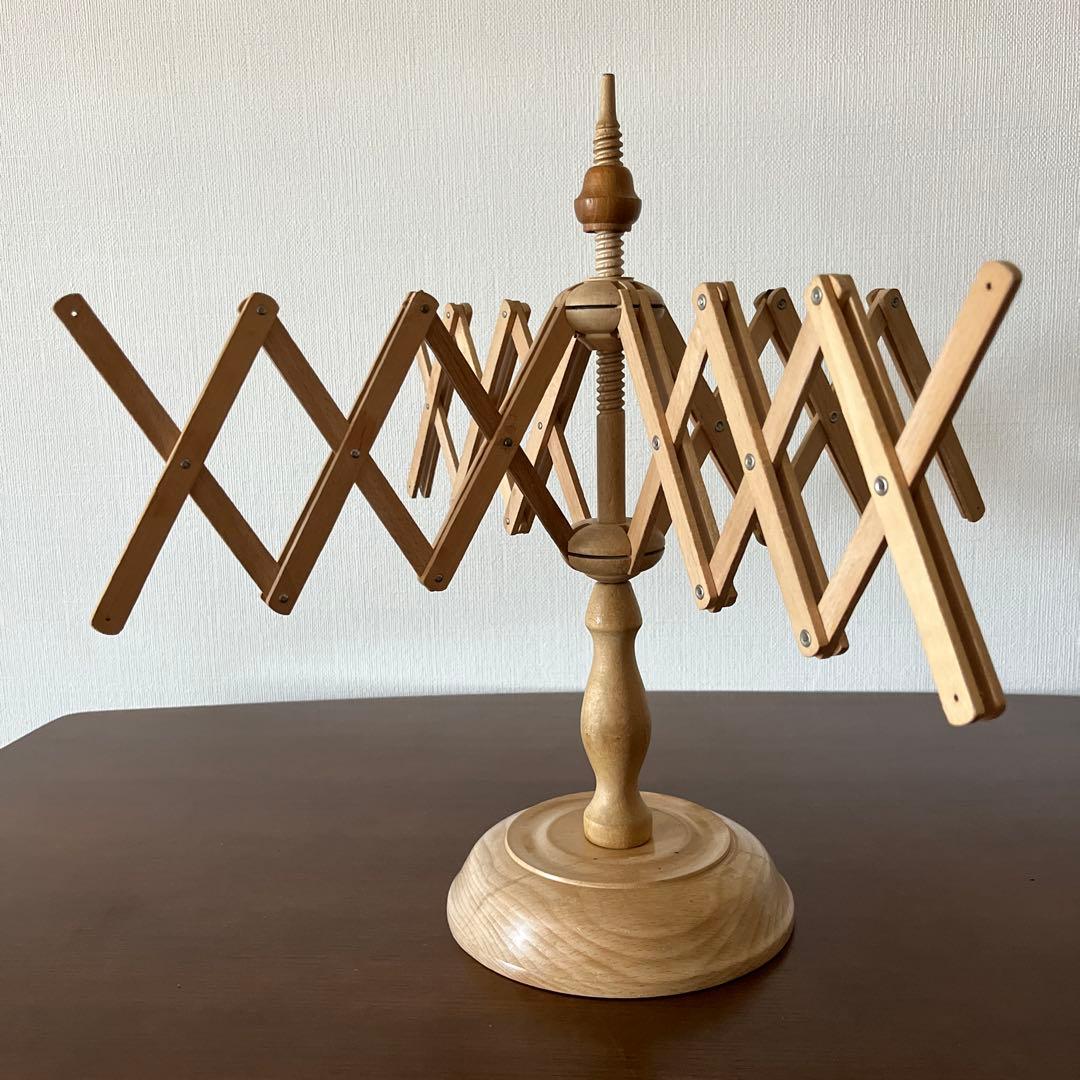 木製かせくり機　ヨーロッパビンテージ