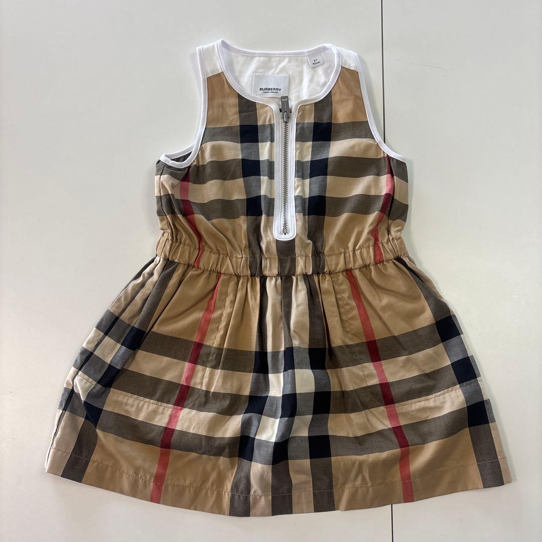 BURBERRY チェック柄ワンピース 92cm 美品 BURBERRY KIDSドルマンチェックワンピース | Narcissus WEB STORE