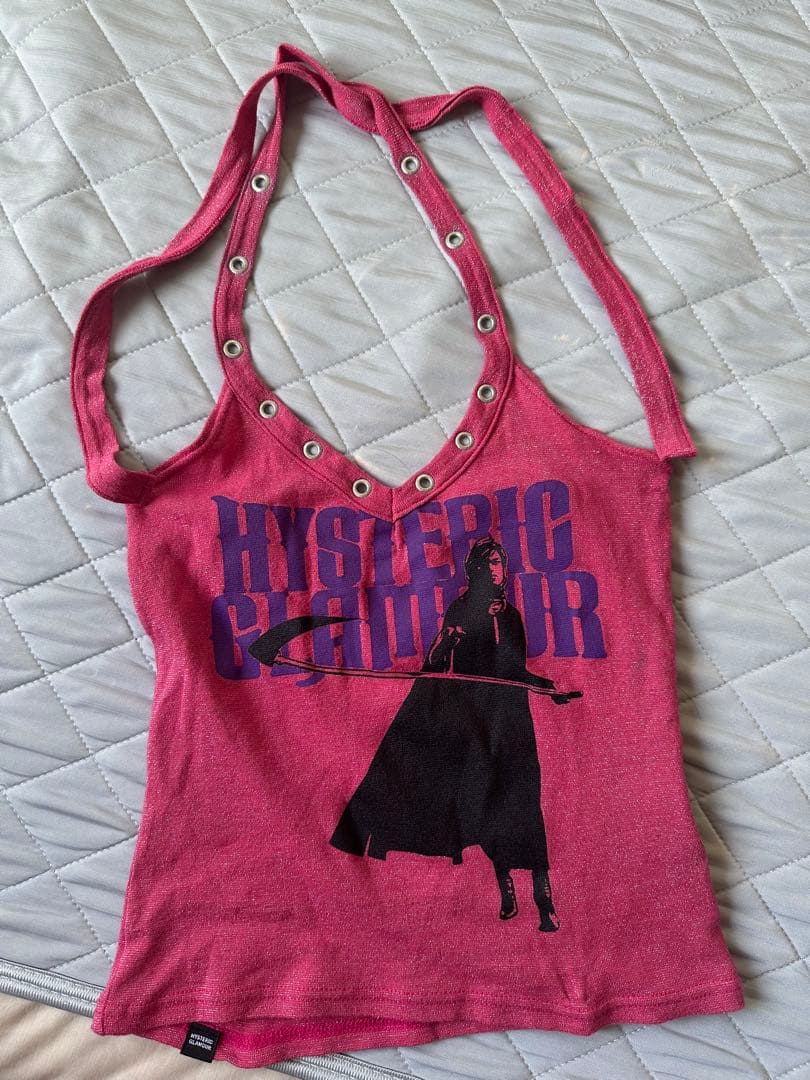 HYSTERIC GLAMOUR ピンクキャミソール