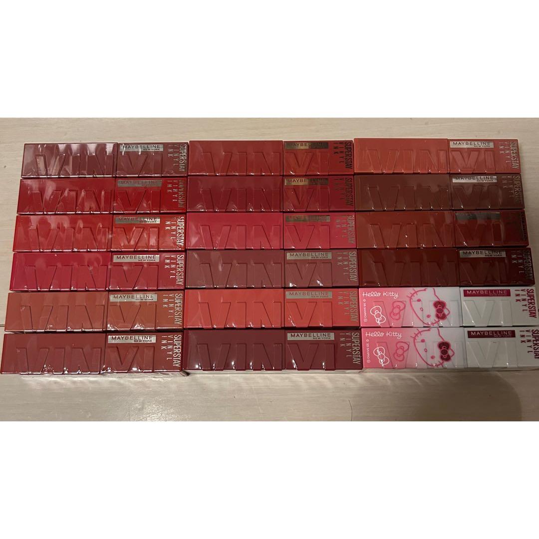 メイベリン　SPステイ　ヴィニルインク　18本セット　キティーコラボ メイベリン（MAYBELLINE NEW YORK） SPステイ ヴィニルインク KT66