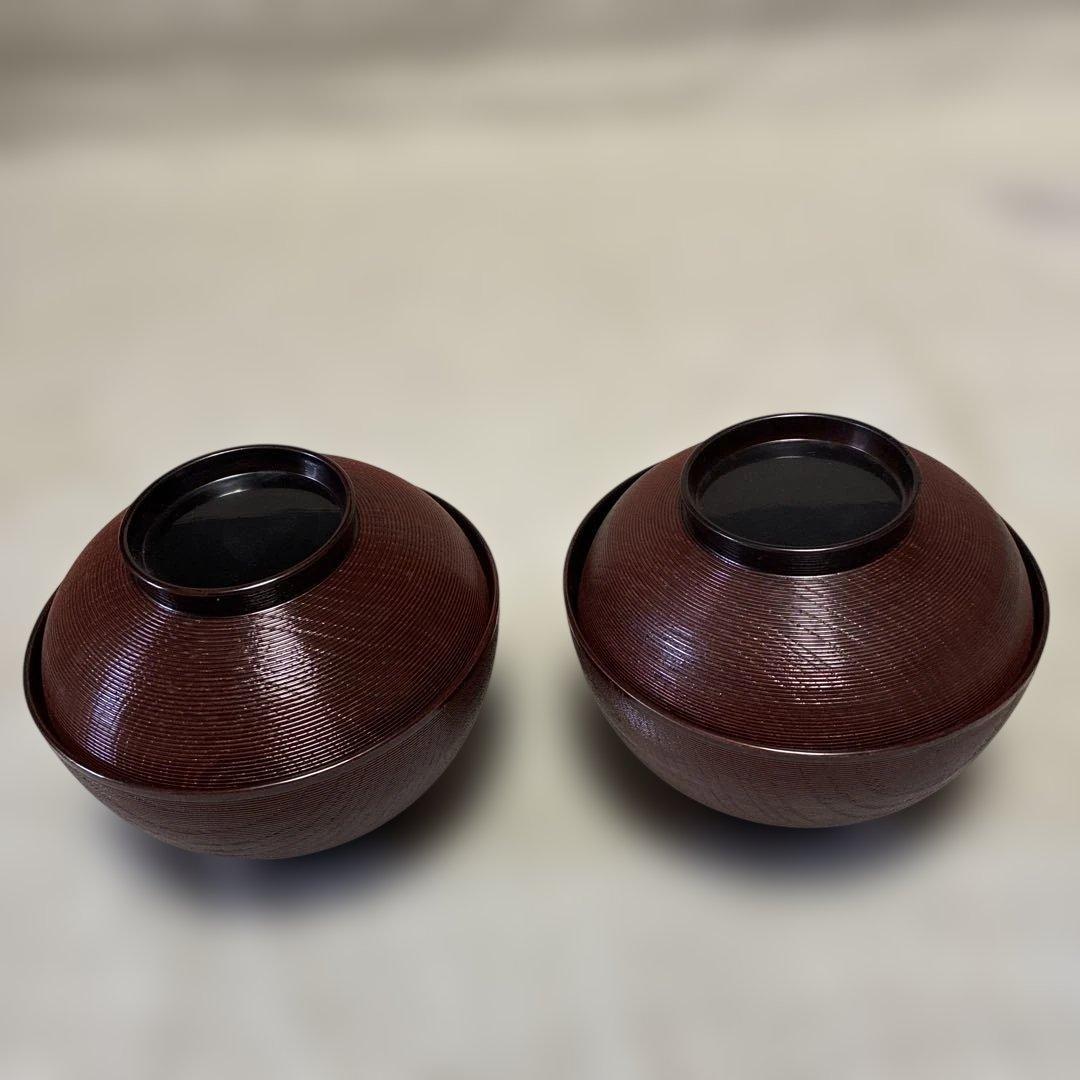 漆器 椀 2客組