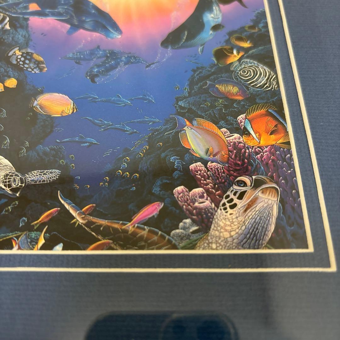 こ*う様 ラッセン THE COSMOS コスモス 版画 絵画 シルクスクリーン