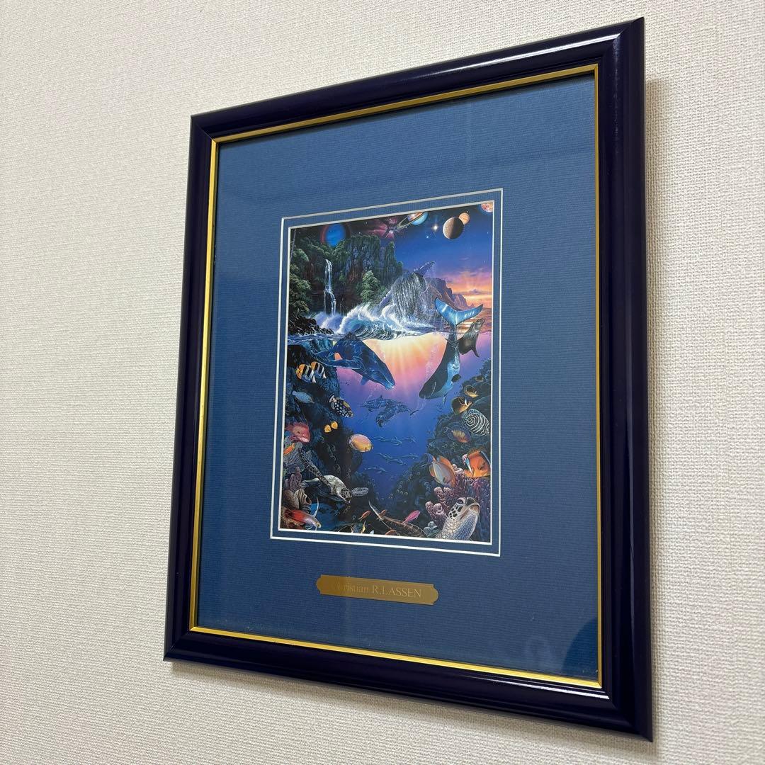 こ*う様 ラッセン THE COSMOS コスモス 版画 絵画 シルクスクリーン