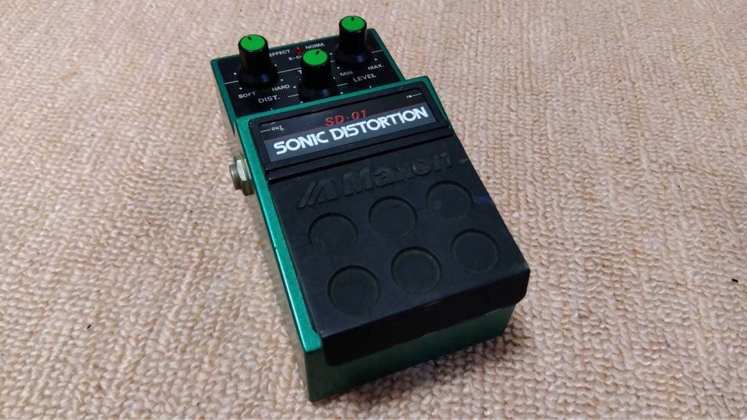海*ト様 Maxon Sonic Distortion SD-01 日本製 エフ SD-01 SONIC DISTORTION