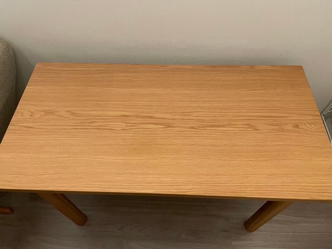 無印良品 板と脚でできた木製テーブル 120×60 - メルカリ