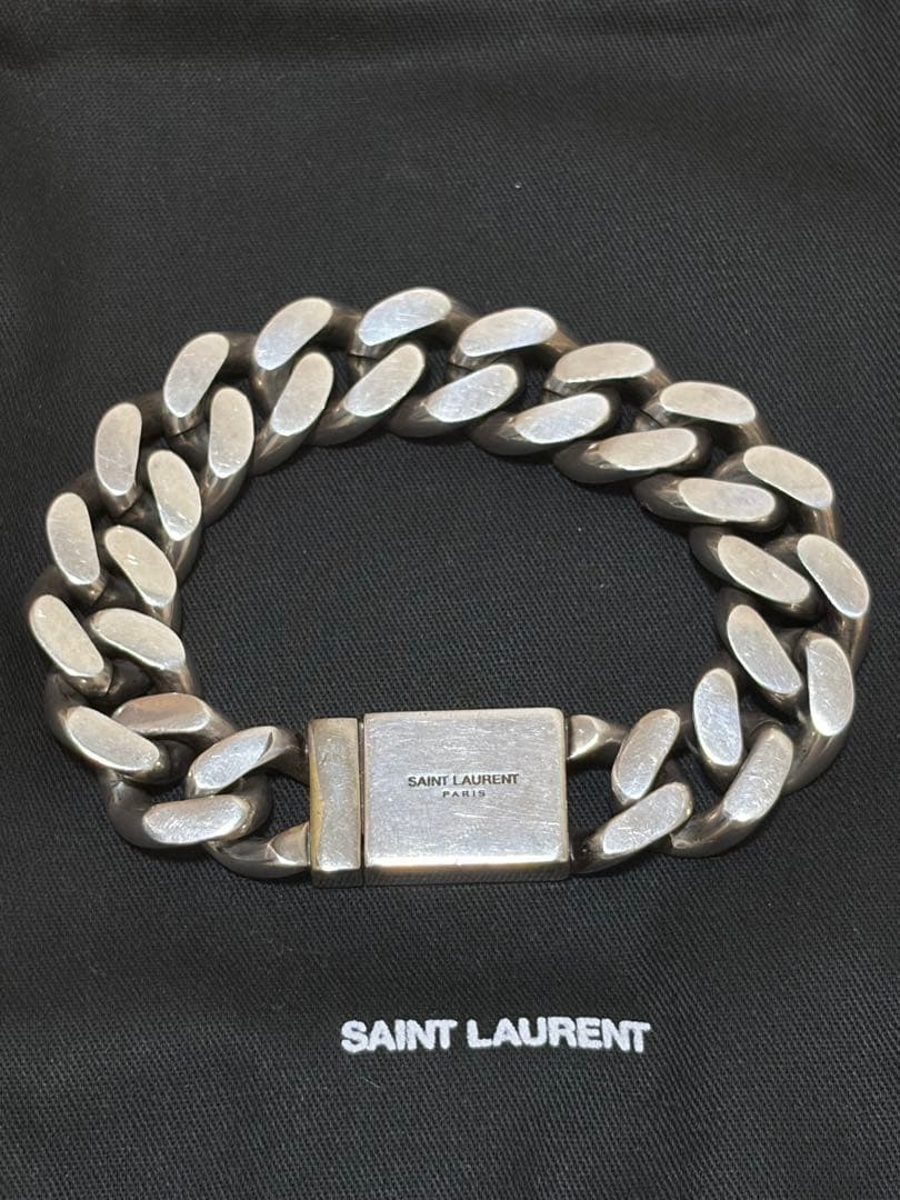 SAINT LAURENT チェーンブレスレット