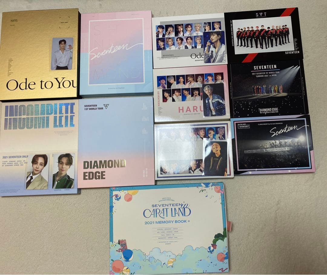 SEVENTEEN セブチDVD・Blu-rayまとめ売り