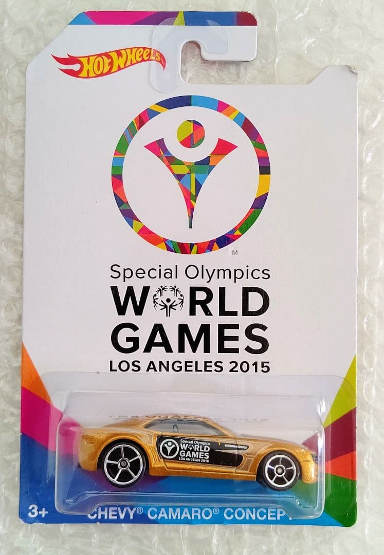 【希少品】ホットウィール シボレー カマロ スペシャルオリンピック 関係者限定品