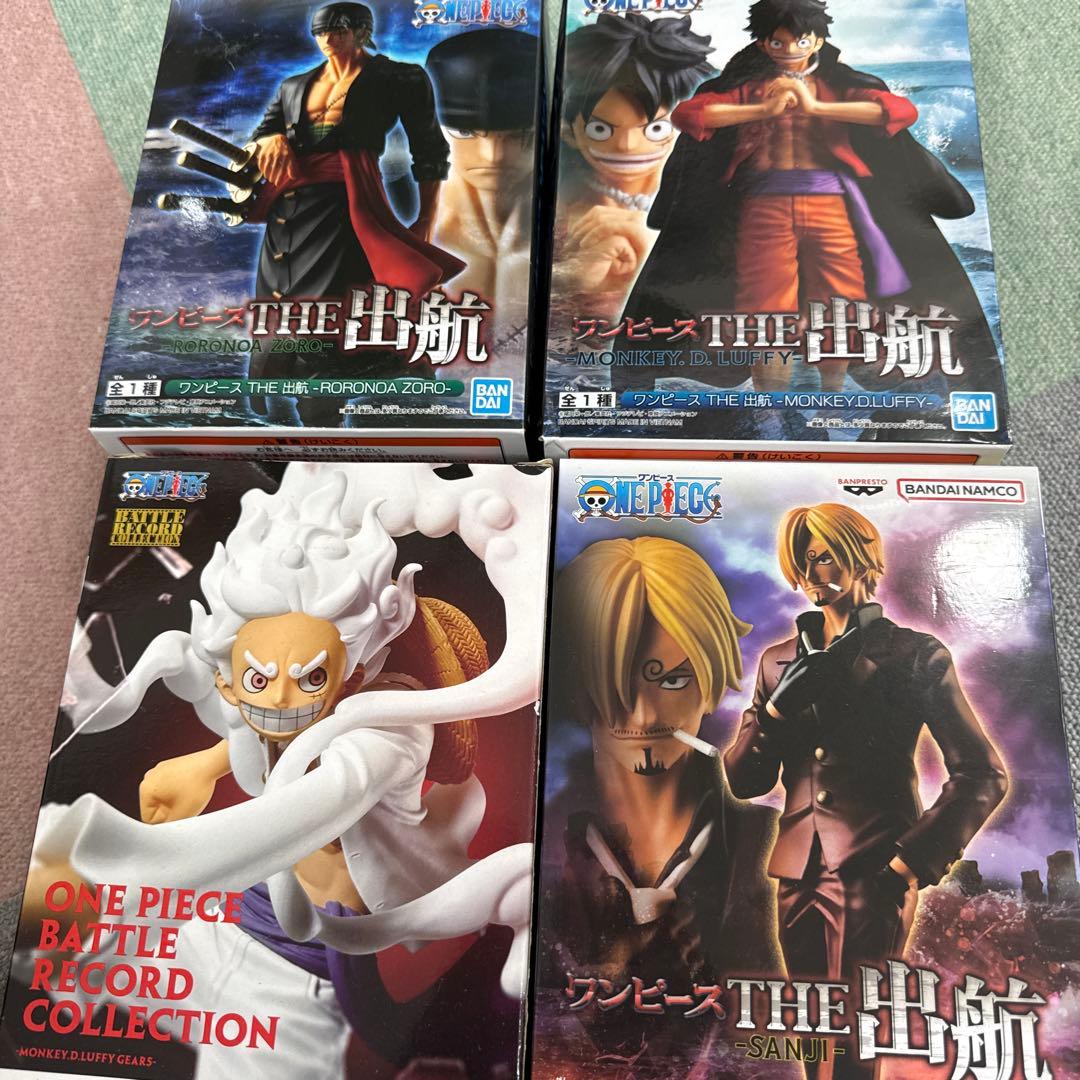 ワンピース フィギュアセット 4点 ⓬